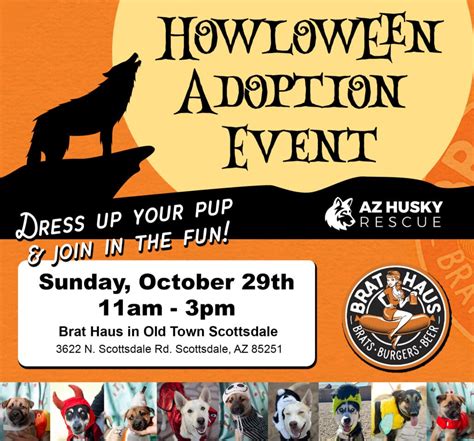 Howloween Adoption Event AZ Husky Rescue