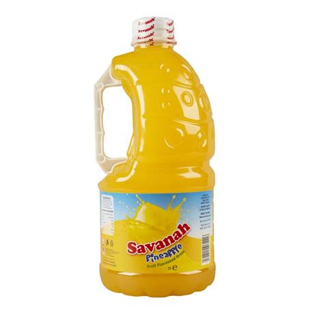 Savanah Pineapple 2Ltr Cordial Raisons Distributors Ltd