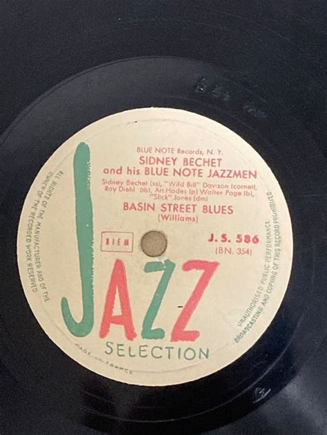 Schellack Sidney Bechet And His Blue Note Jazzmen Kaufen Auf Ricardo