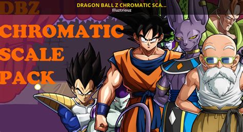 Dragon Ball Z Chromatic Scale Pack [friday Night Funkin] [modding Tools]