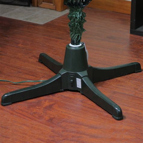 360 Degree Rotating Christmas Tree Stand For Lighted Artificial Trees