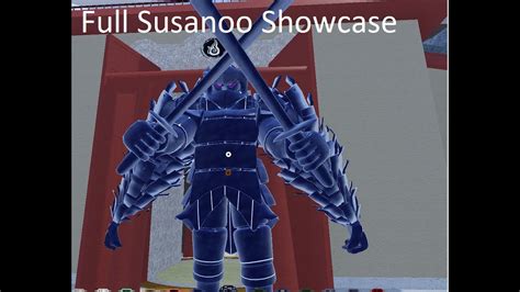 Full Susanoo Spirit Showcase Shindo Life Youtube