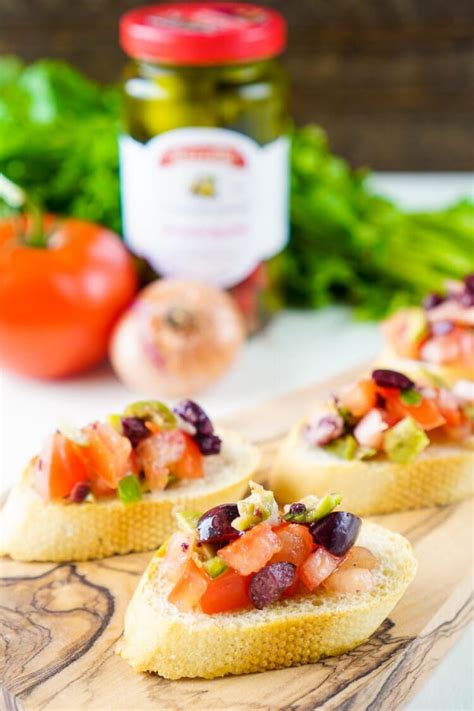 Tomato Olive Bruschetta Sugar And Soul