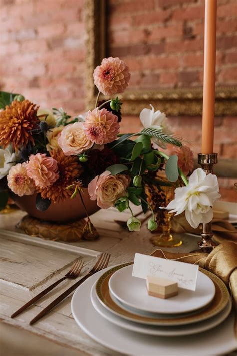 Terracotta Wedding Color Palette Ideas