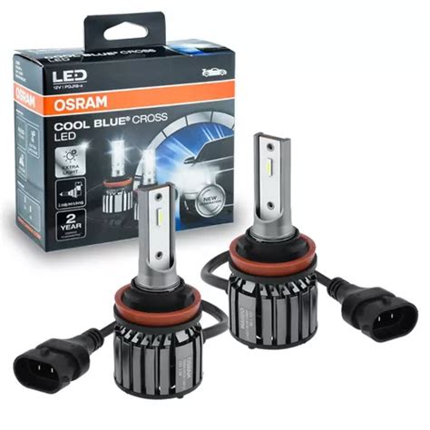 Lâmpada Super Led Osram H8 H11 H16 Cool Blue Intense 6000k Frete Grátis