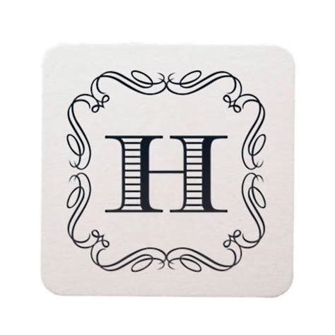 Premium Monogrammed Disposable Coasters | Frontgate