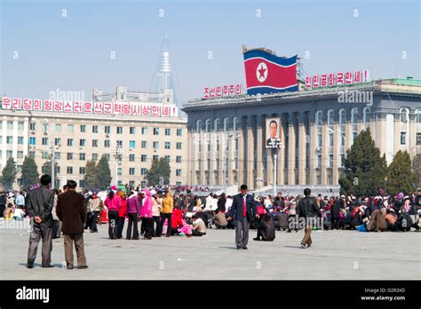 Kim Il Sung Square Pyongyang Democratic People S Republic Of Korea