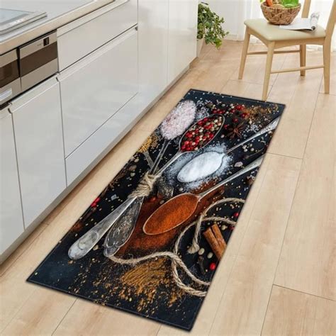 Tapis Cuisine Pices X Cm Tapis De Couloir Antid Rapant Et