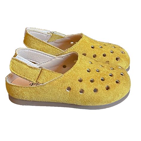 Huanglei Children's Sandals 2025 Summer Girls' Hole Shoes Hollow Boys