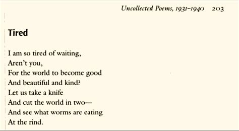 Langston Hughes Tired Poetica