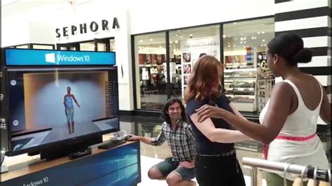 Trimirror Virtual Dressing Room With Kinect Motion Control Youtube