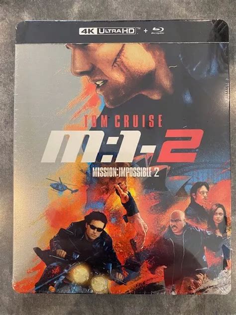 Mission Impossible 2 Tom Cruise Steelbook Collector 4k Ultra Hd