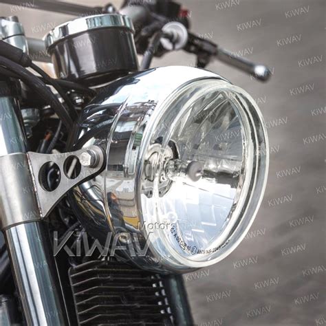 Inch Ece Rhd Side Mount Headlight Chrome