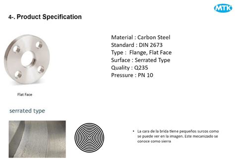 Flange Ac Mm Pn Norma Din Mtk Tecnolog As Aplicadas