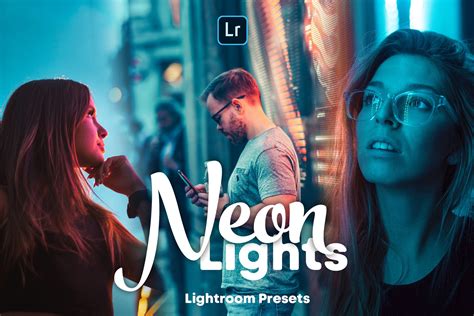 霓虹灯效果的Lightroom预设 Neon Lights Lightroom Presets lrtemplate 设计小咖