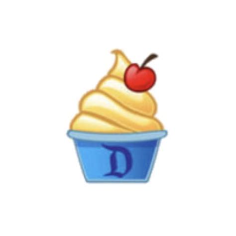 a cupcake with a cherry on top and the letter d in it's center