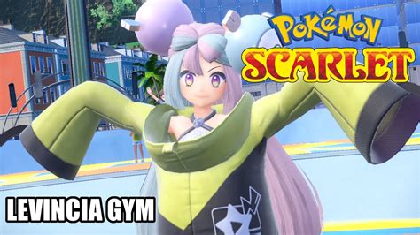 Pokemon Scarlet Levincia Gym Electric Badge Nintendo Switch Youtube