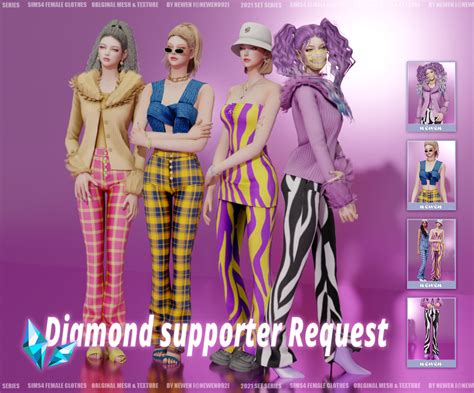 Set Series Diamond Supporter Request NEWEN092