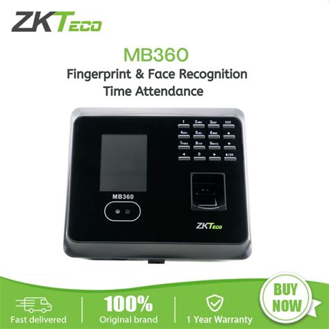 Zkteco Mb Id Adms Face Time And Attendance Device With Zk Advanced