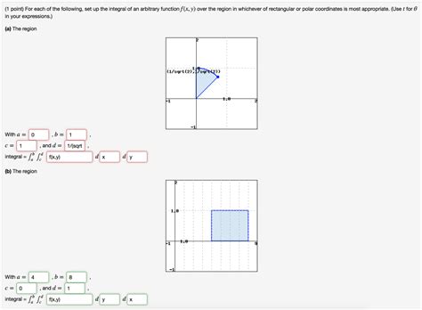 Solved Point For Each Of The Following Set Up The Chegg