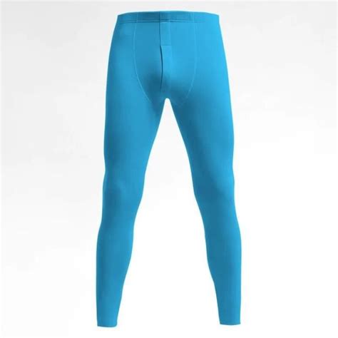 Ensemble de lingerie Blue Leggings Caleçons longs sans couture Sous vêtements thermiques