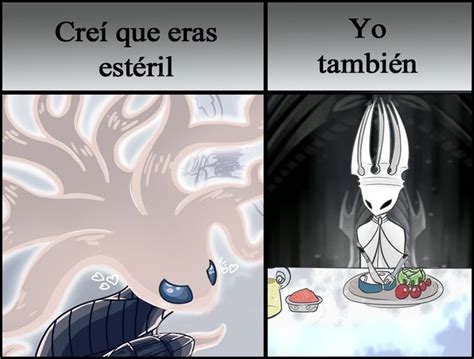 hollow knight español dama blanca x rey palido Imágenes graciosas