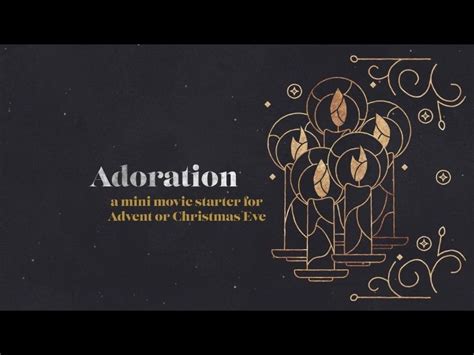 Advent Glitter Adoration Shift Worship Worshiphouse Media