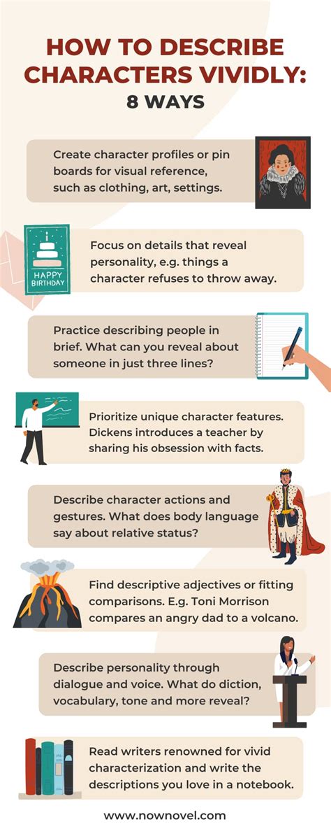 How To Describe A Person Vividly 8 Ways With Examples Now Novel