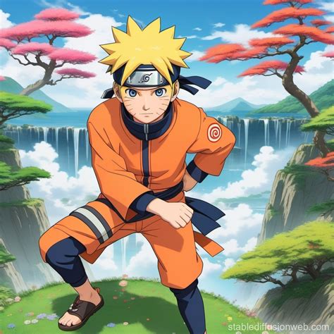 Naruto S Studio Ghibli Style Adventure Stable Diffusion Online