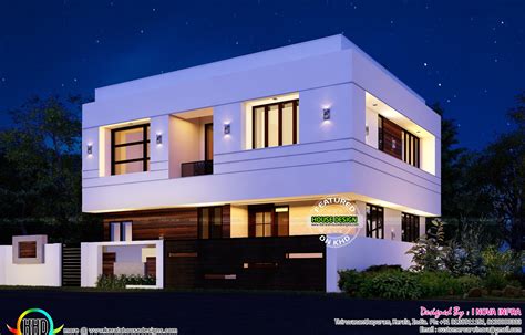 Box Model Home In Sq Ft Kerala Home Design And Floor Plans K