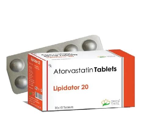 Atorvastatin Lipidator Mg Tablets At Rs Pack Atorvastatin