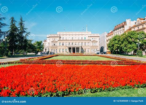 stari dvor  palace city hall  belgrade serbia stock image image
