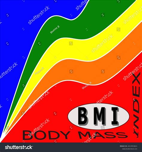 Bmi Five Colors Different Chart Stock Vector (Royalty Free) 2213553611 | Shutterstock