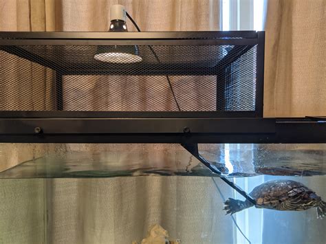 Above Tank Turtle Basking Platform Diy Turtle Tank Basking Platform