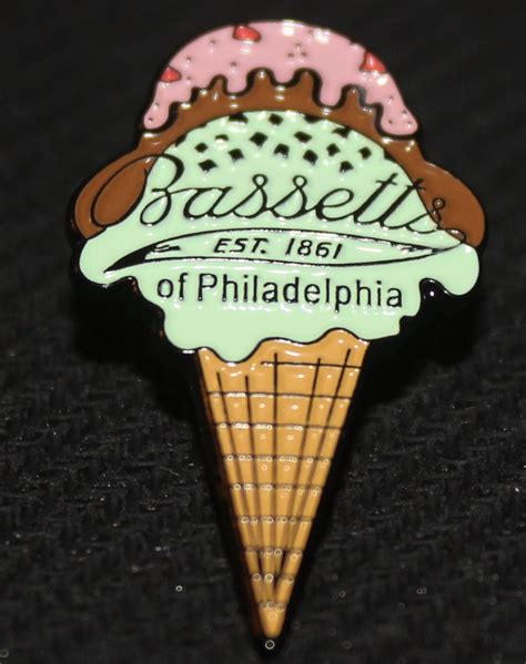 Bassetts Enamel Pin | Bassetts Ice Cream