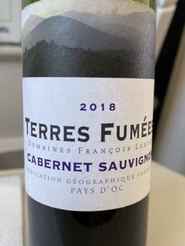 Fran Ois Lurton Terres Fumees Cabernet Sauvignon Vivino Us