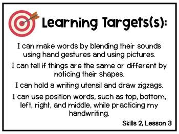 Ckla Skills Learning Targets By Mzfritschbish Tpt