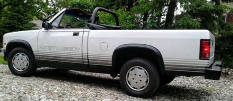 Rare Dodge Dakota Convertible Sport For Sale Photos Technical