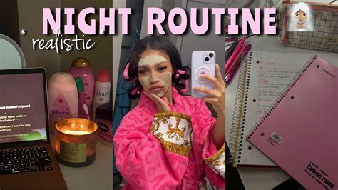 Realistic Night Routine Yonikkaa YouTube