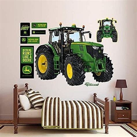 John Deere Giant 6210r Tractor Peel And Stick Decal John Deere