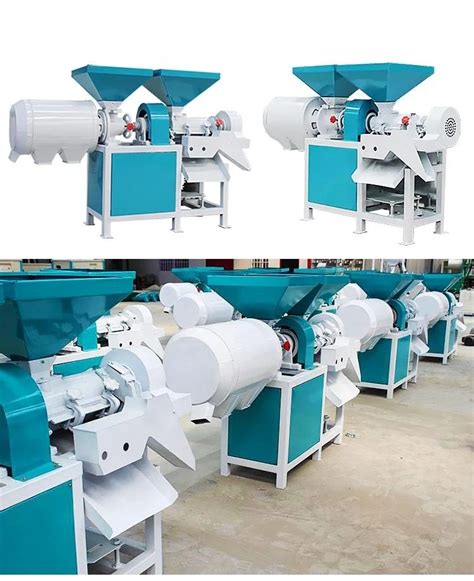 Corn Flour Production Corn Husk Peeling Machine Grinding And Degerming