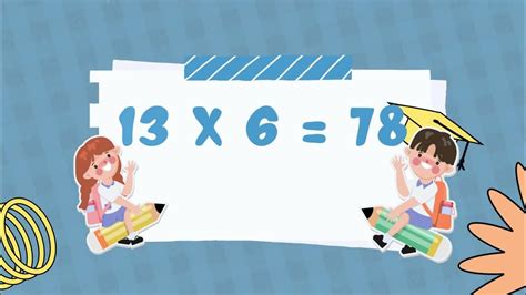 13 X113multiplicationtable Of Thirteen Tables Song Multiplication