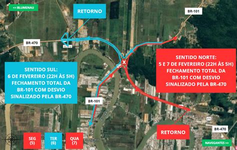 Dnit Alerta Para Interdi O Total Da Br Sc Em Navegantes Sindicargas