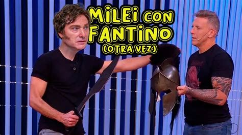 REACCIONAMOS A MILEI EN VIVO CON FANTINO Otra Vez YouTube