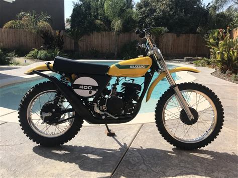 1973 Suzuki Tm400 Cyclone For Sale At Auction Mecum Auctions