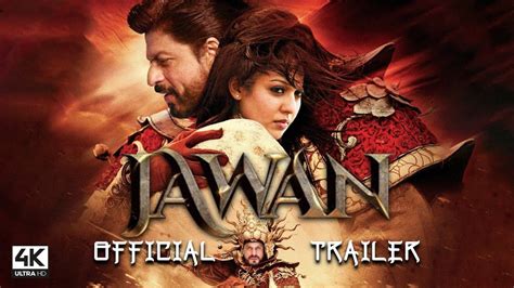 Jawan Official Teaser Shah Rukh Khan Atlee Kumar Jawan Trailer