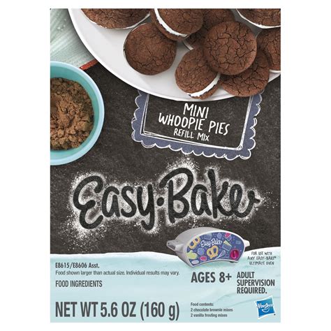 Easy Bake Ultimate Mini Food Pie Oven Mix 3 Pack Pizza Whoopie Pies Red Velvet And Strawberry