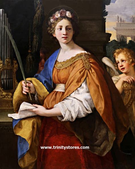 Nov 23 - St. Cecilia by Museum Religious Art Classics. – trinitystores