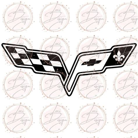 Corvette Logo Vector Art Svg File Png File Eps File Etsy In 2022
