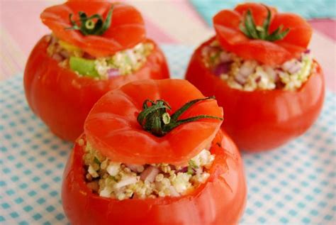 Tomates Farcies Au Quinoa Et La Chair Saucisses Cuisiner Avec Son